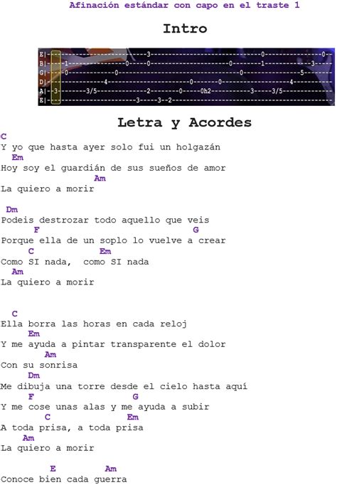 musica la quiero a morir original|la quiero a morir letra.